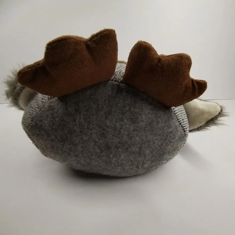 Kohl's‎ Plush Owl Weighted Brown Autumn 10.5